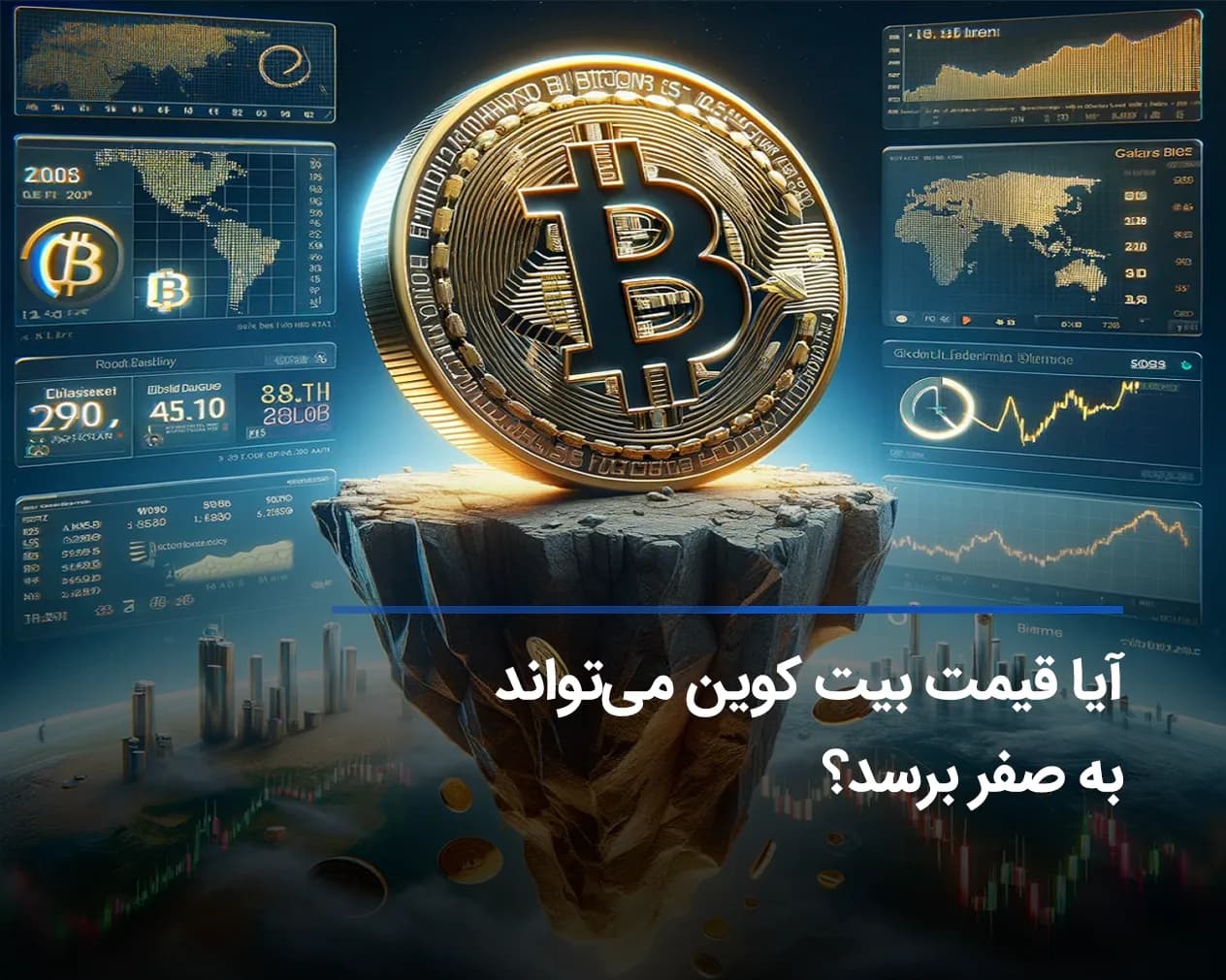 آیا قیمت بیت کوین می‌تواند به صفر برسد؟