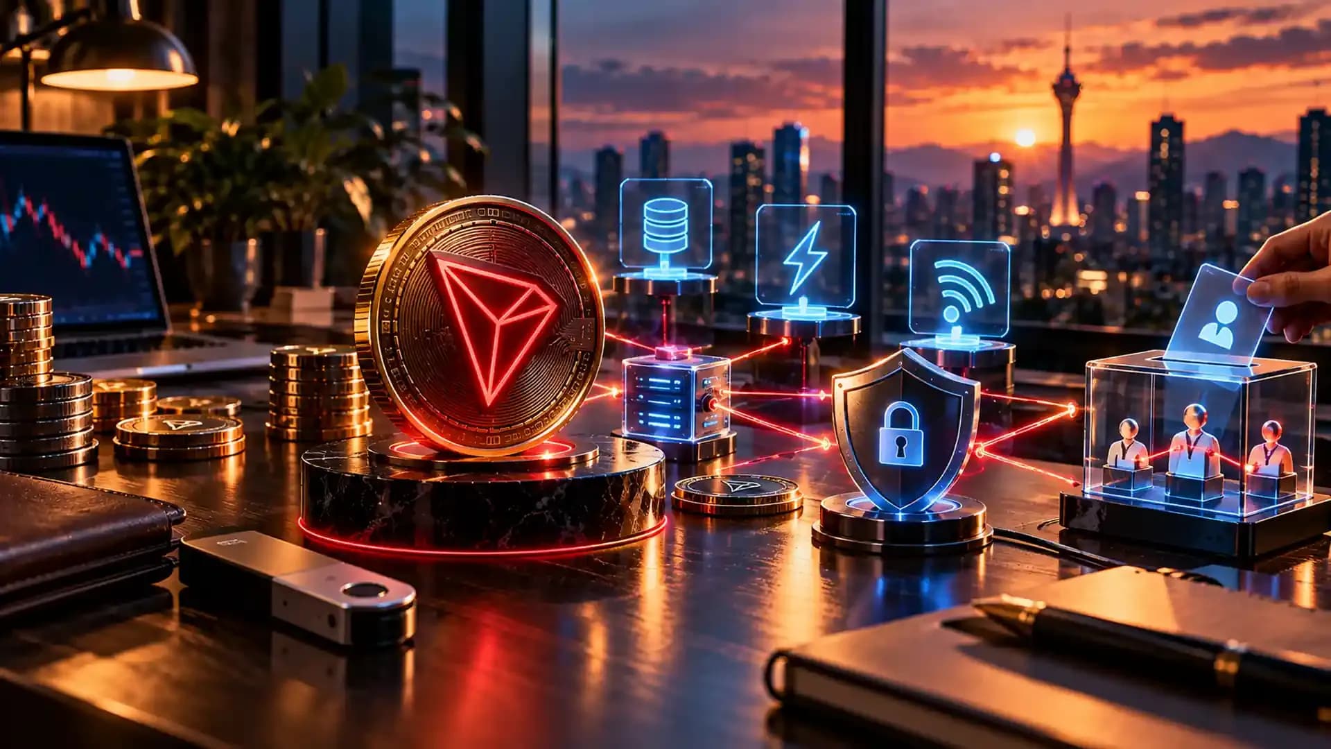 آموزش استیک ترون (TRX) در 2026؛ تراست ولت، رأی دهی و برداشت
