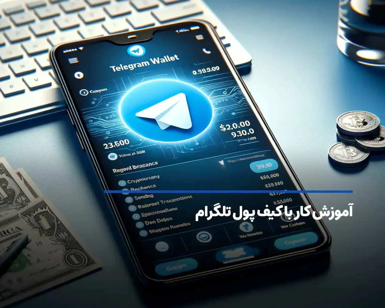آموزش کیف پول تلگرام، ترکیبی از سرعت، امنیت و راحتی