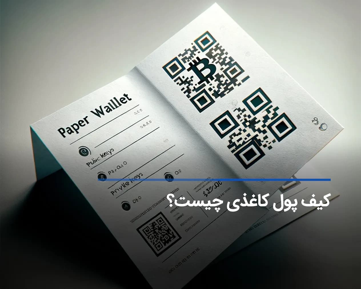 کیف پول کاغذی چیست؟ آموزش ساخت paper wallet