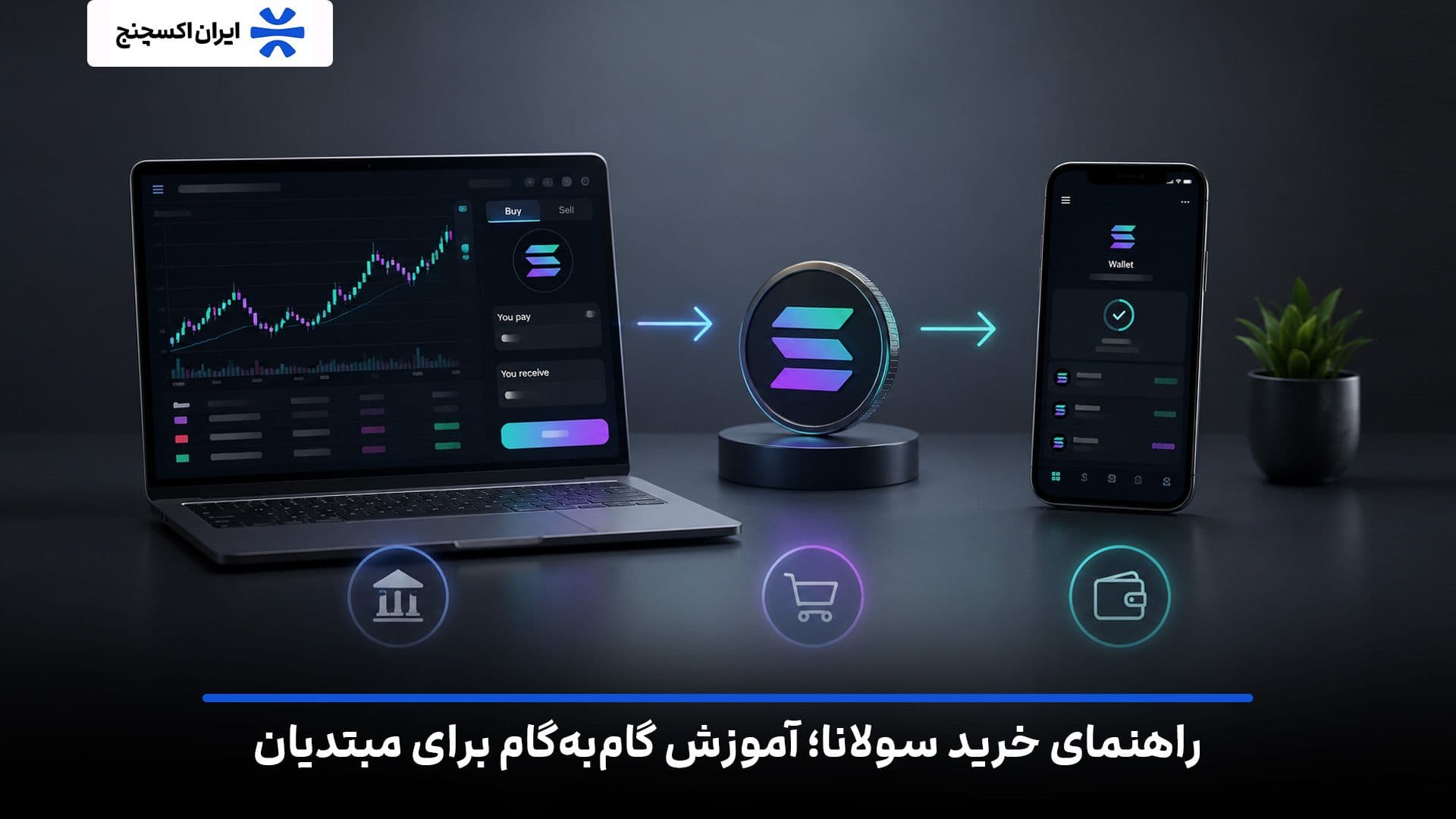 راهنمای خرید سولانا؛ آموزش گام به گام برای مبتدیان