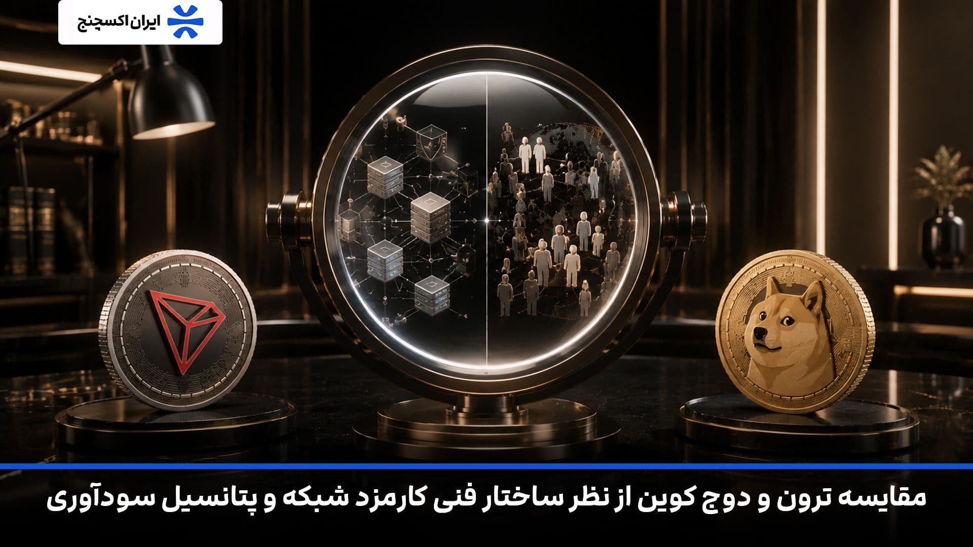 مقایسه ترون و دوج کوین از نظر ساختار فنی کارمزد شبکه و پتانسیل سودآوری