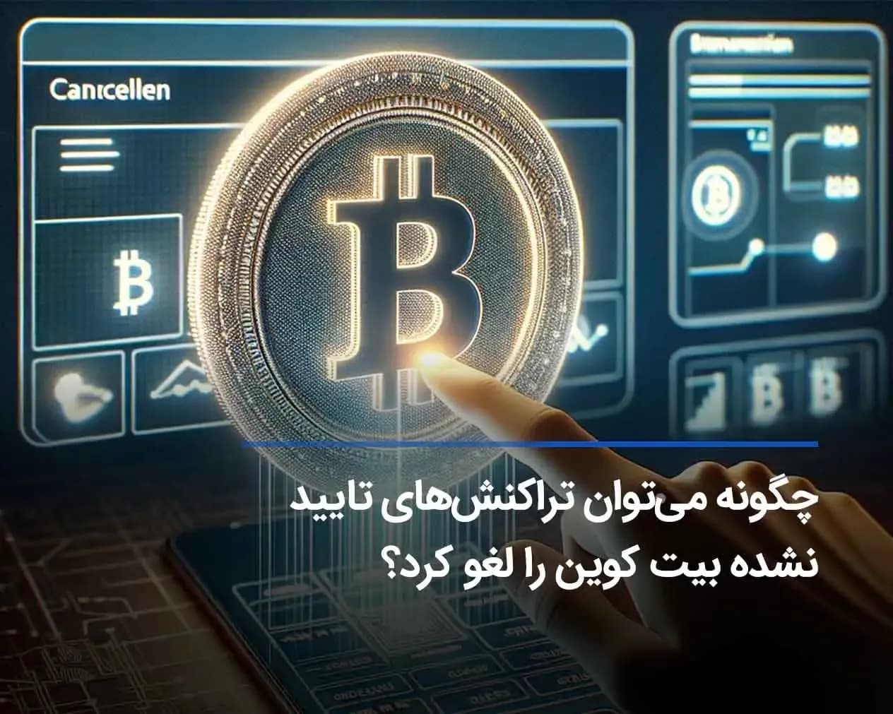 چگونه میتوان تراکنشهای تایید نشده بیت کوین را لغو کرد؟