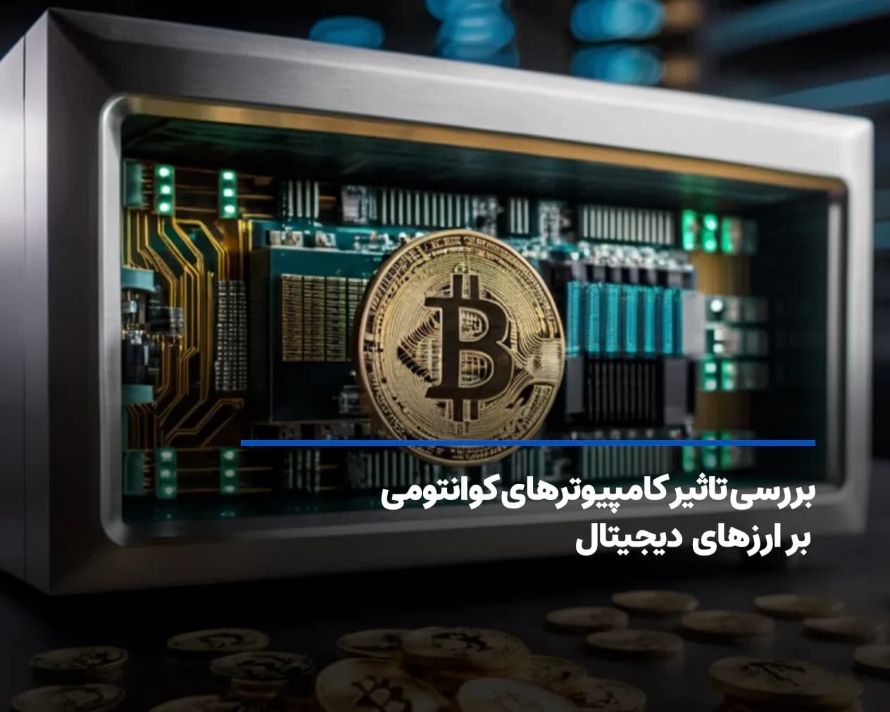 بررسی تاثیر کامپیوترهای کوانتومی بر ارزهای دیجیتال